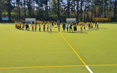 Osterhasen im Volkspark