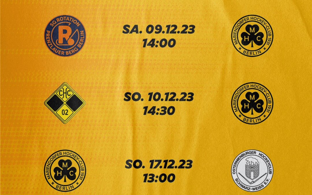 Bundesliga Spieltage Damen und Herren