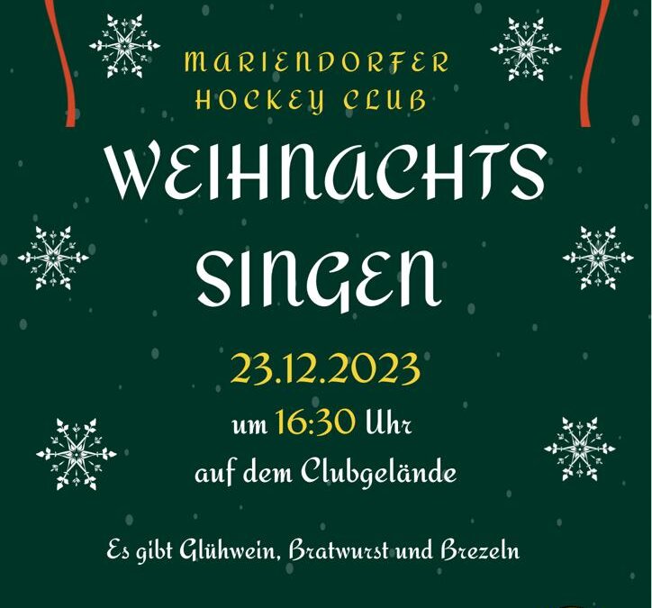Alle Jahre wieder…kommt die MHC Familie zusammen