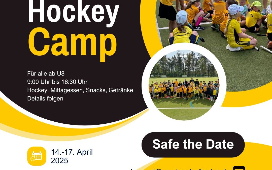 Oster-Hockey-Camp Anmeldungen ab Januar