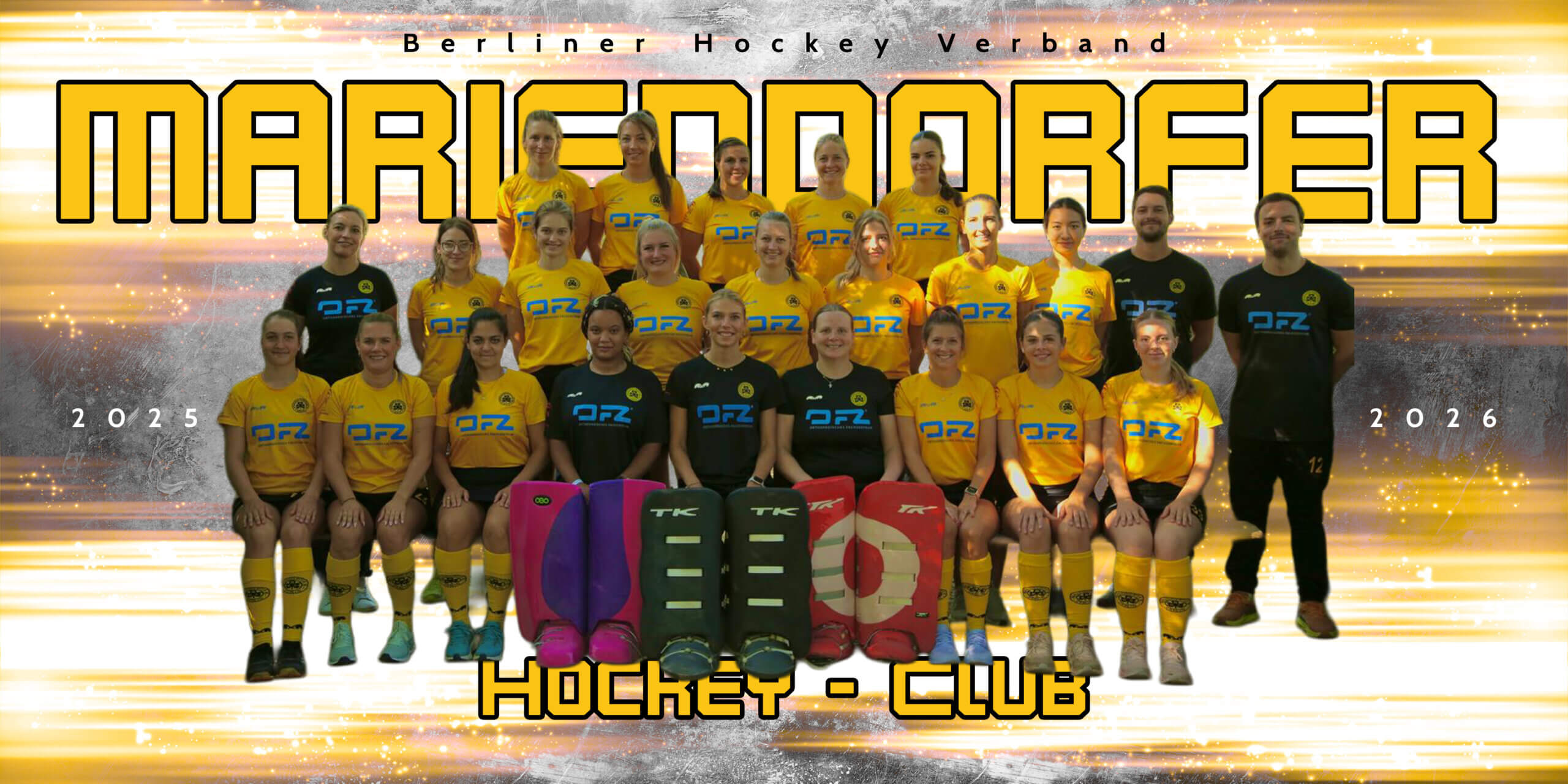 Team Banner 1. Damen