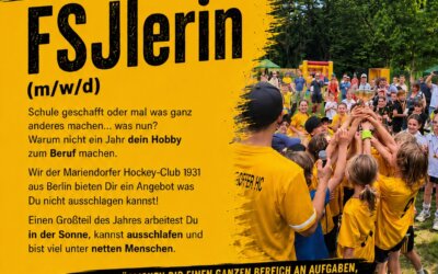 FSJ (m/w/d) gesucht: Mach Dein Hobby zum Beruf!