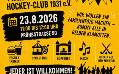 Sommerfest beim MHC: Save the Date für den 23.8.2026!