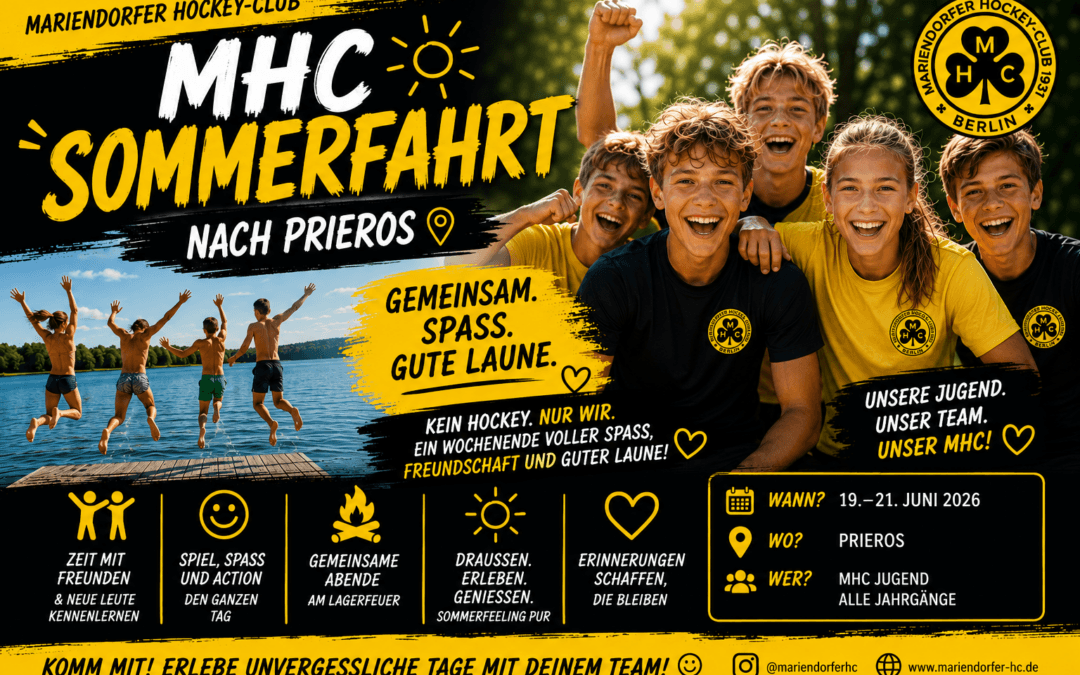 MHC-Sommerfahrt nach Prieros 2026