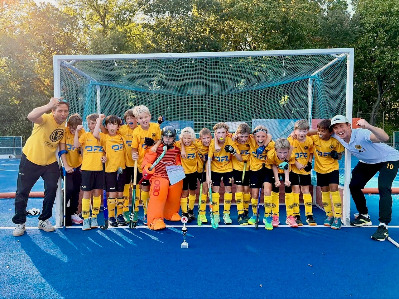Der Pokal geht nach Mariendorf: MU12 Anfänger gewinnen das Pokalwochenende 🏆